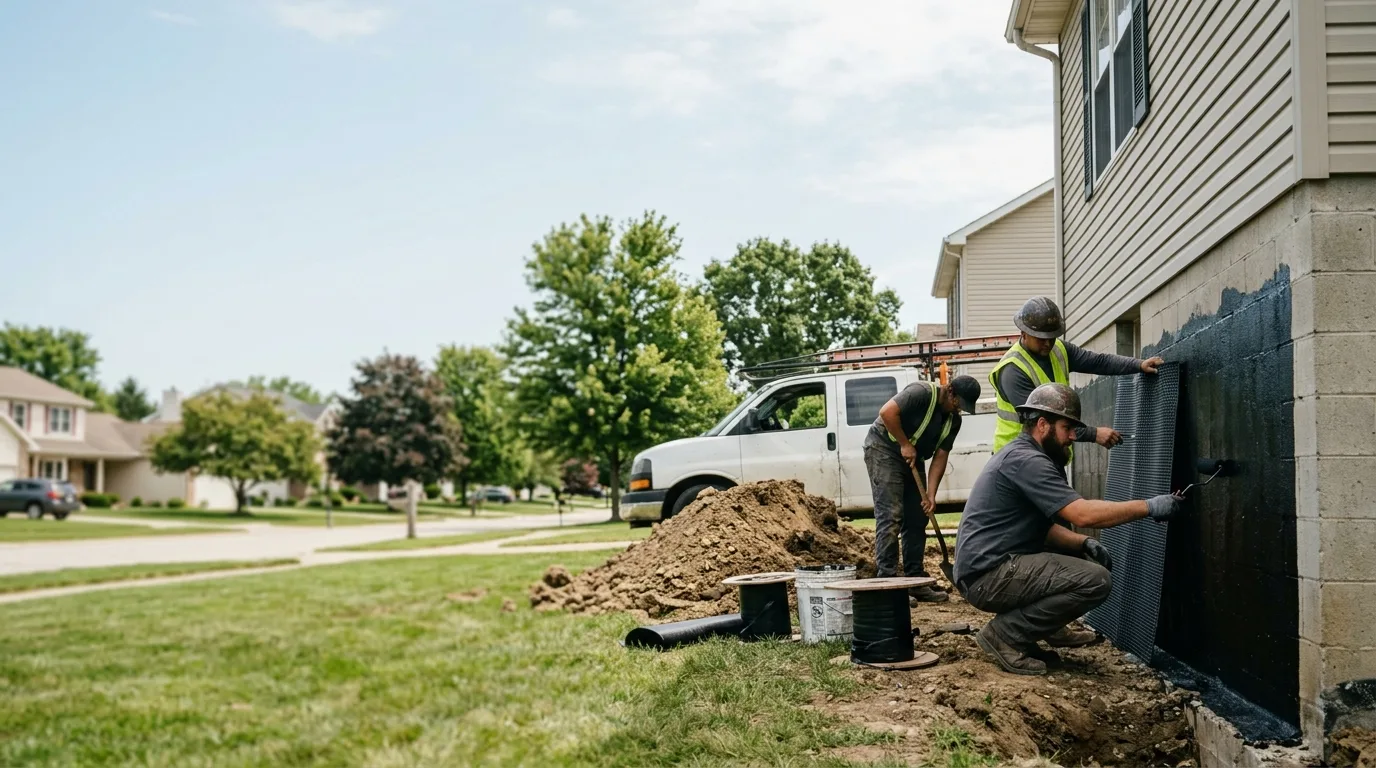 Basement Waterproofing in Beecher City, IL near me